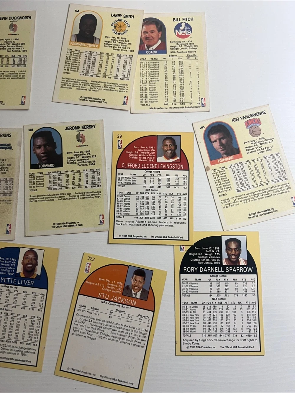 1990-91s NBA Hoops Basketball Card Lot (13 in Lot)